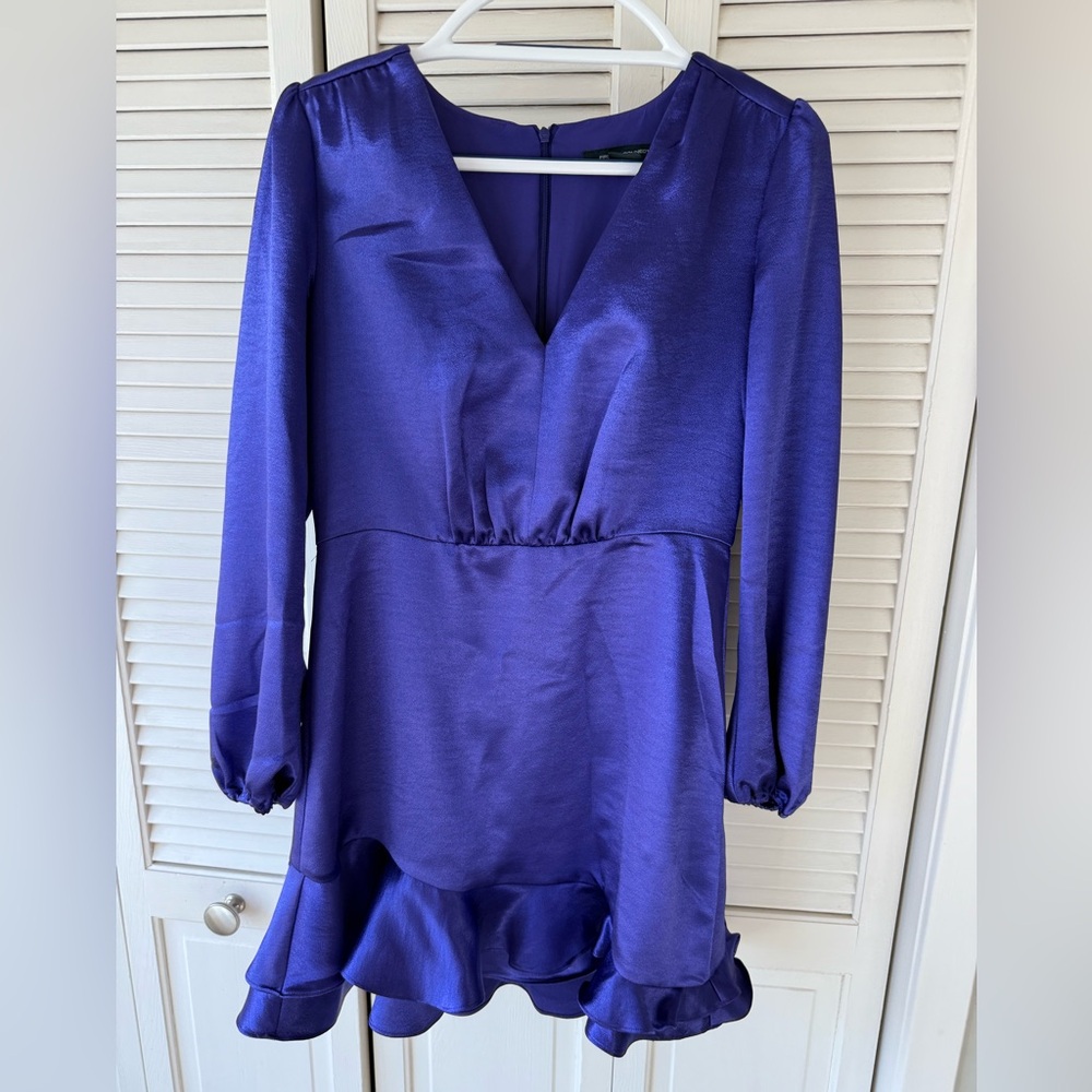 French Connection Purple Dress